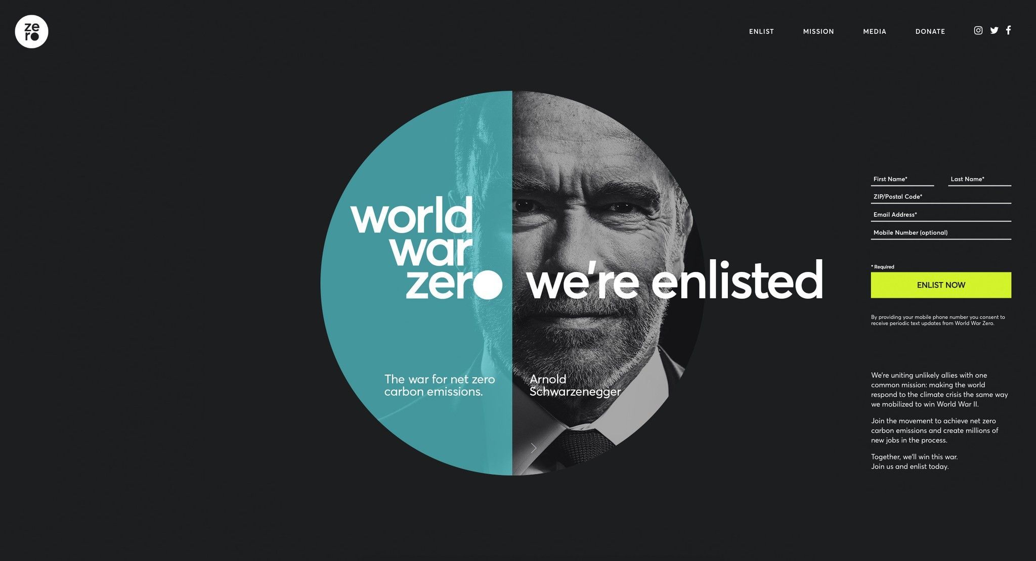World War Zero Website Cover